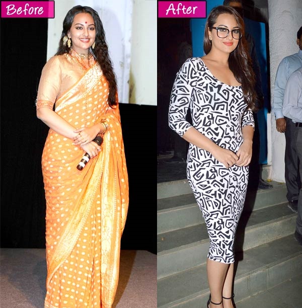 Is Sonakshi Sinha finally trying to get back in shape?
